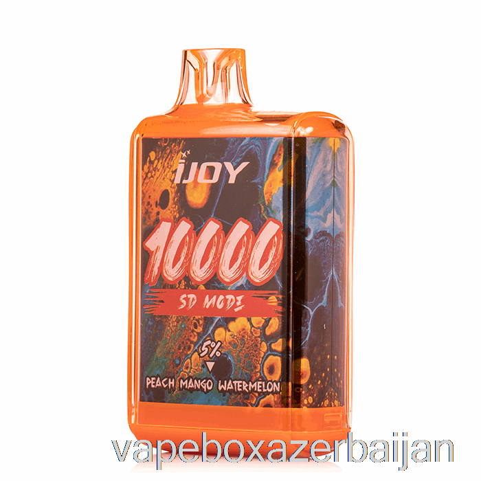 Vape Smoke iJoy Bar SD10000 Disposable Peach Mango Watermelon